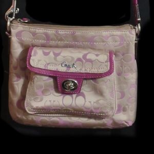 Coach purse with free accessory